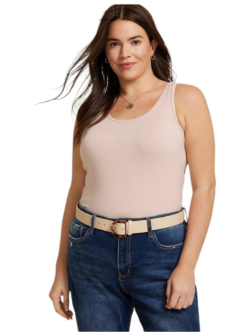 Maurices Plus Size Scoop Neck Tunic Tank Top